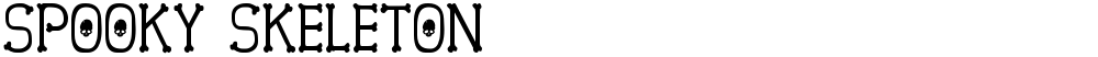 Spooky Skeleton