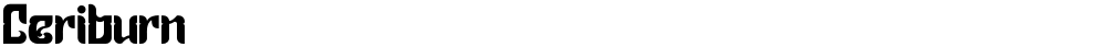 Ceriburn