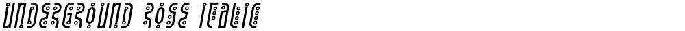 Underground Rose Italic