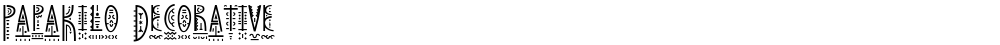 PapaKilo Decorative