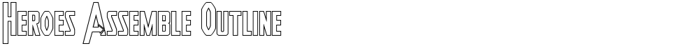 Heroes Assemble Outline
