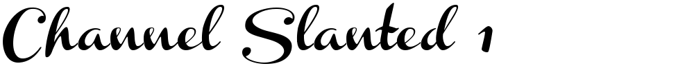 Channel Slanted 1