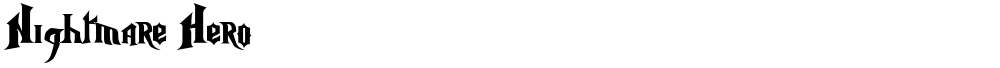 Nightmare Hero