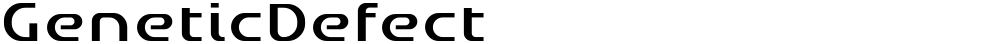 GeneticDefect