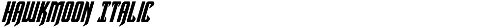 Hawkmoon Italic