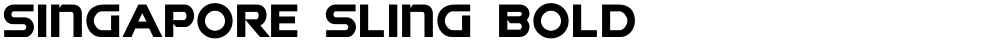 Singapore Sling Bold