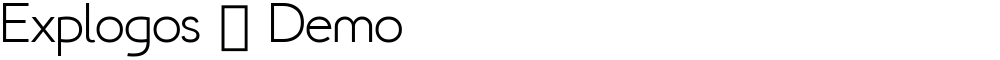 Explogos - Demo