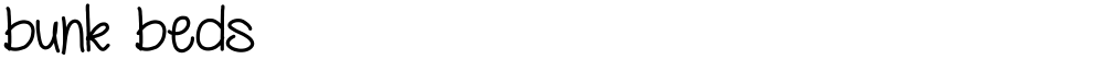 bunk beds 