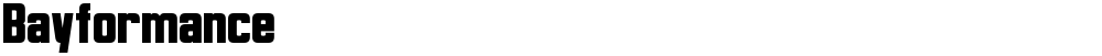 Bayformance