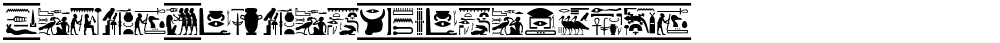 FontsVectorHIEROGLYPS