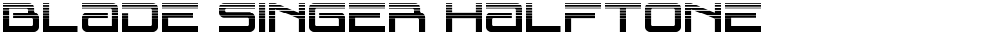 Blade Singer Halftone