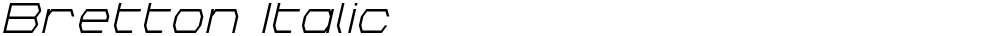 Bretton Italic
