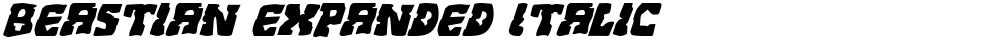 Beastian Expanded Italic