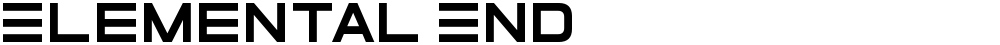Elemental End