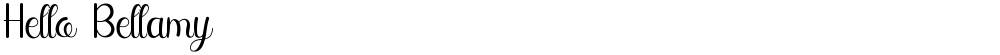 Hello Bellamy