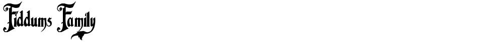 Fiddums Family