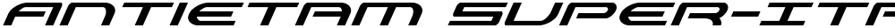 Antietam Super-Italic