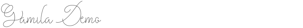Gamila Demo