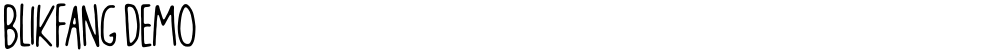 Blikfang DEMO
