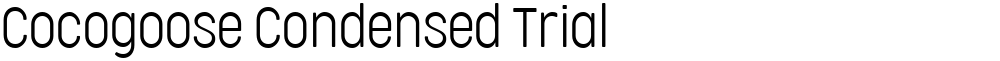 Cocogoose Condensed Trial