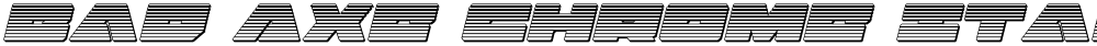 Bad Axe Chrome Italic