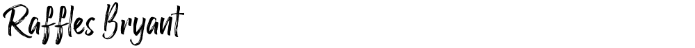 Raffles Bryant