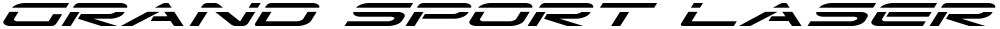 Grand Sport Laser Italic