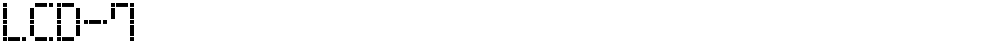 LCD-7