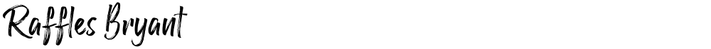 Raffles Bryant