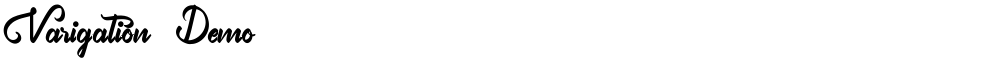 Varigation Demo