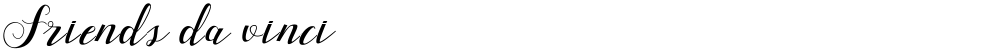 Friends da vinci