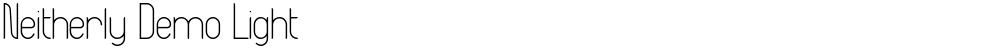 Neitherly Demo Light