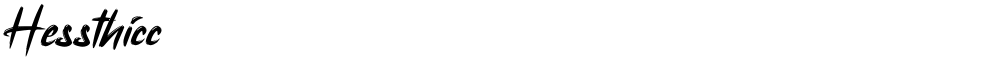 Hessthicc