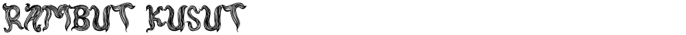 rambut kusut