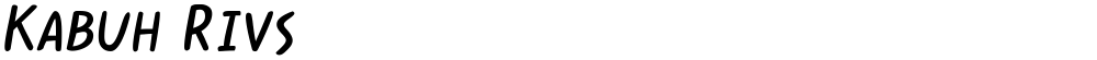 Kabuh Rivs
