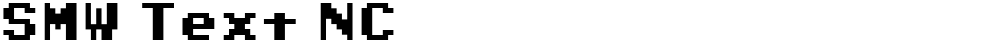 SMW Text NC