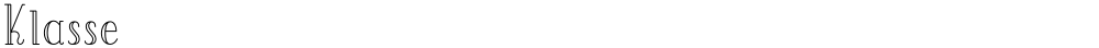 Klasse
