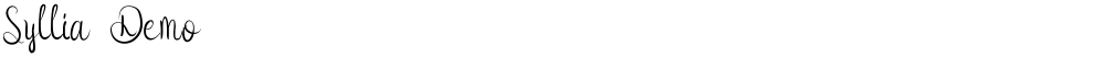 Syllia Demo