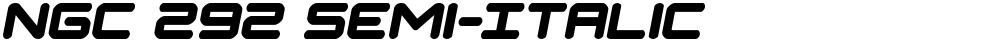 NGC 292 Semi-Italic