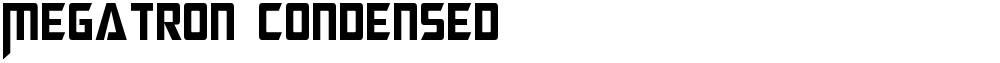 Megatron Condensed