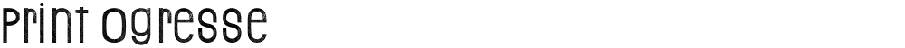 Print Ogresse