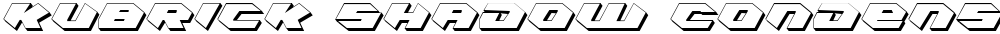 Kubrick Shadow Condensed