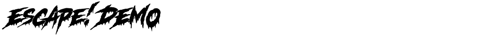 Escape! DEMO