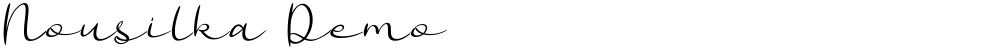 Nousilka Demo