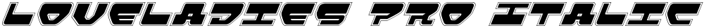 Loveladies Pro Italic