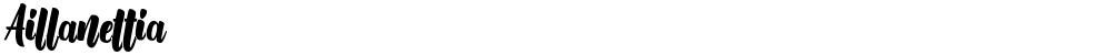 Aillanettia