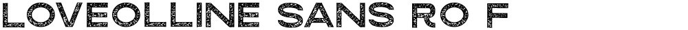 Loveolline Sans Ro F