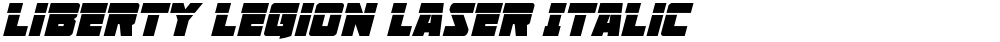 Liberty Legion Laser Italic