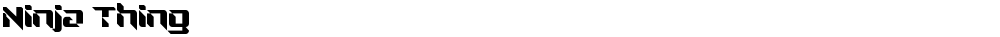 Ninja Thing