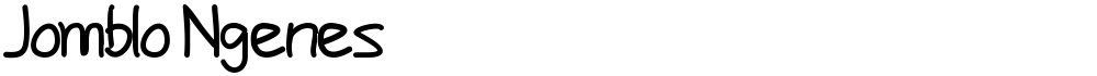 Jomblo Ngenes